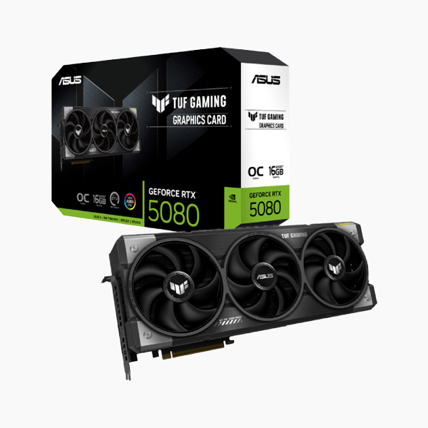 کارت گرافیک ایسوس TUF Gaming GeForce RTX 5080 16GB GDDR7 OC Edition